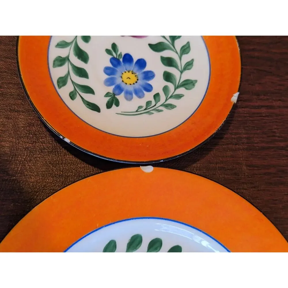 vtg antique 21-piece Tea Set Moschendorf Bavaria Germany Floral Porcelain PM